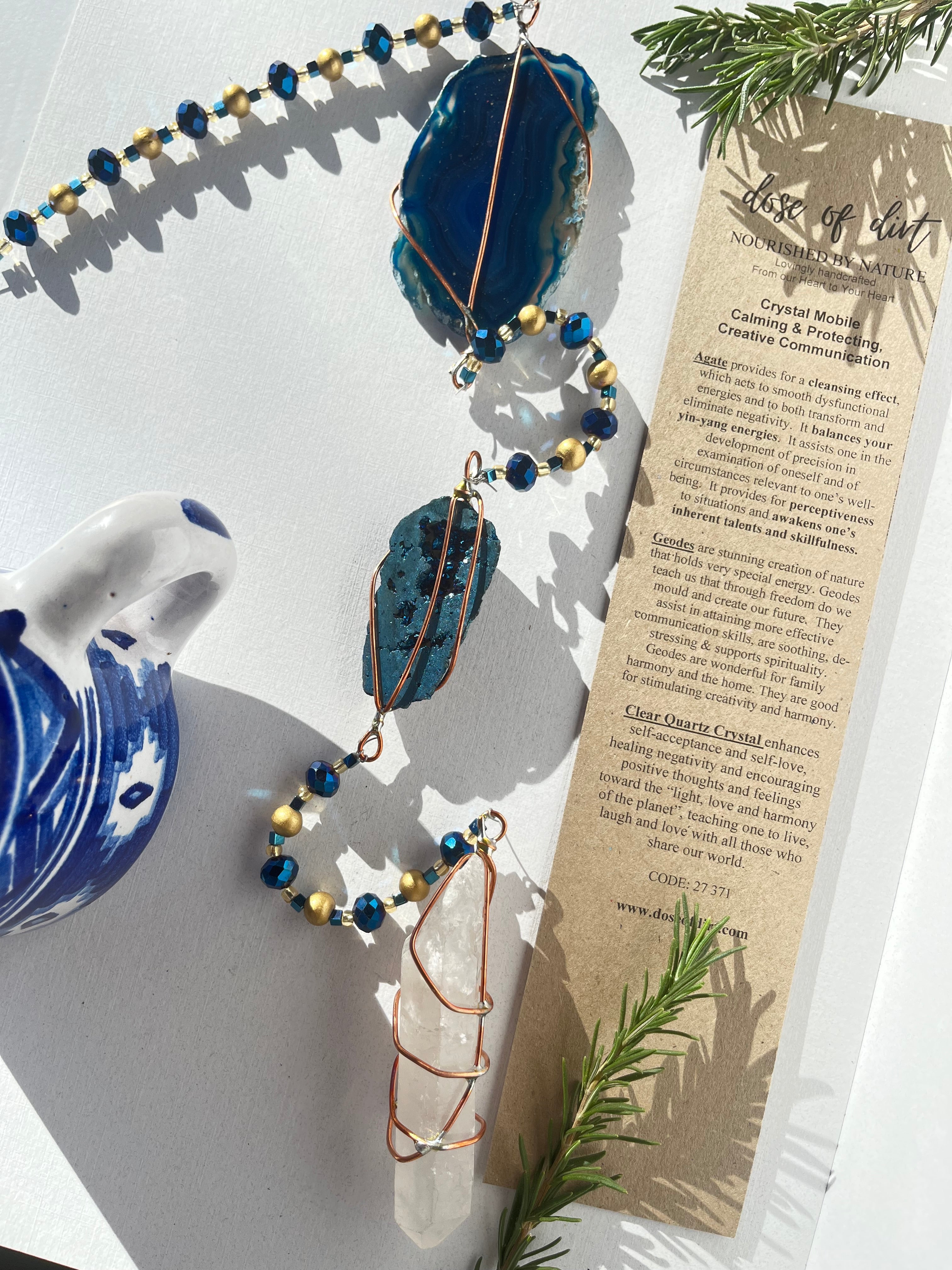 Calming and protection. Creative communication.