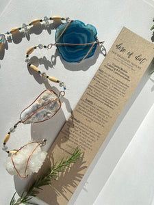 Calming and protection. Creative communication.